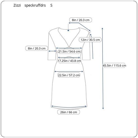 𝅺zizzi Women’s Ruffled V Neck Floral Dress Size Small Plus | 14 - Picture 8 of 8